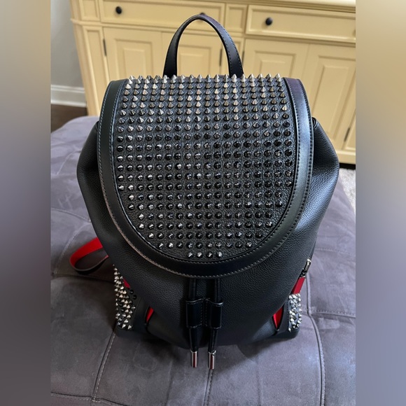 CHRISTIAN LOUBOUTIN EXPLORAFUNK BACKPACK - Picture 1 of 9